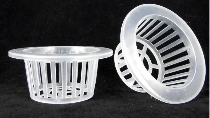 20pcs/lot OD-105mm ID-77mm high-45mm Hydroponic planting basket custom orchid flower soilless cultivation | Дом и сад