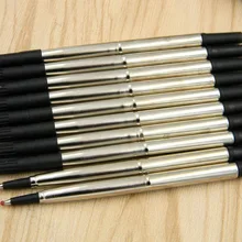 5 шт. синий 0r 5 шт. черный Высокое качество 0,7 мм Металл подарок чернила роллер ручка заправки
