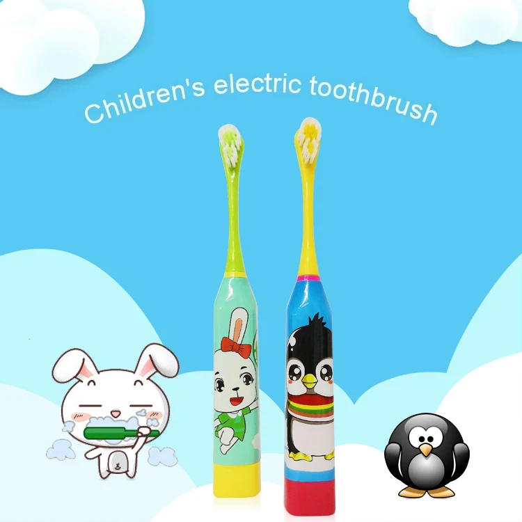 

Children Battery Electric Toothbrush Cartoon Electric Teeth Brush For Kids Oral Hygiene Teeth Care Tools (Battery not include)
