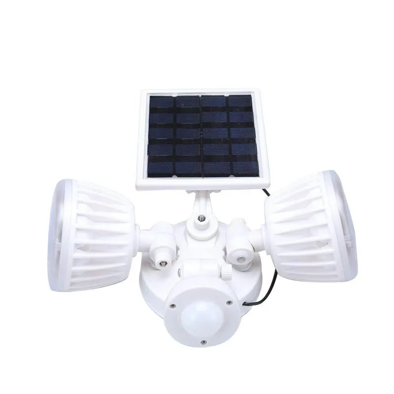 

Solar double induction lamp outdoor waterproof spotlights super energy-saving garden LED lights