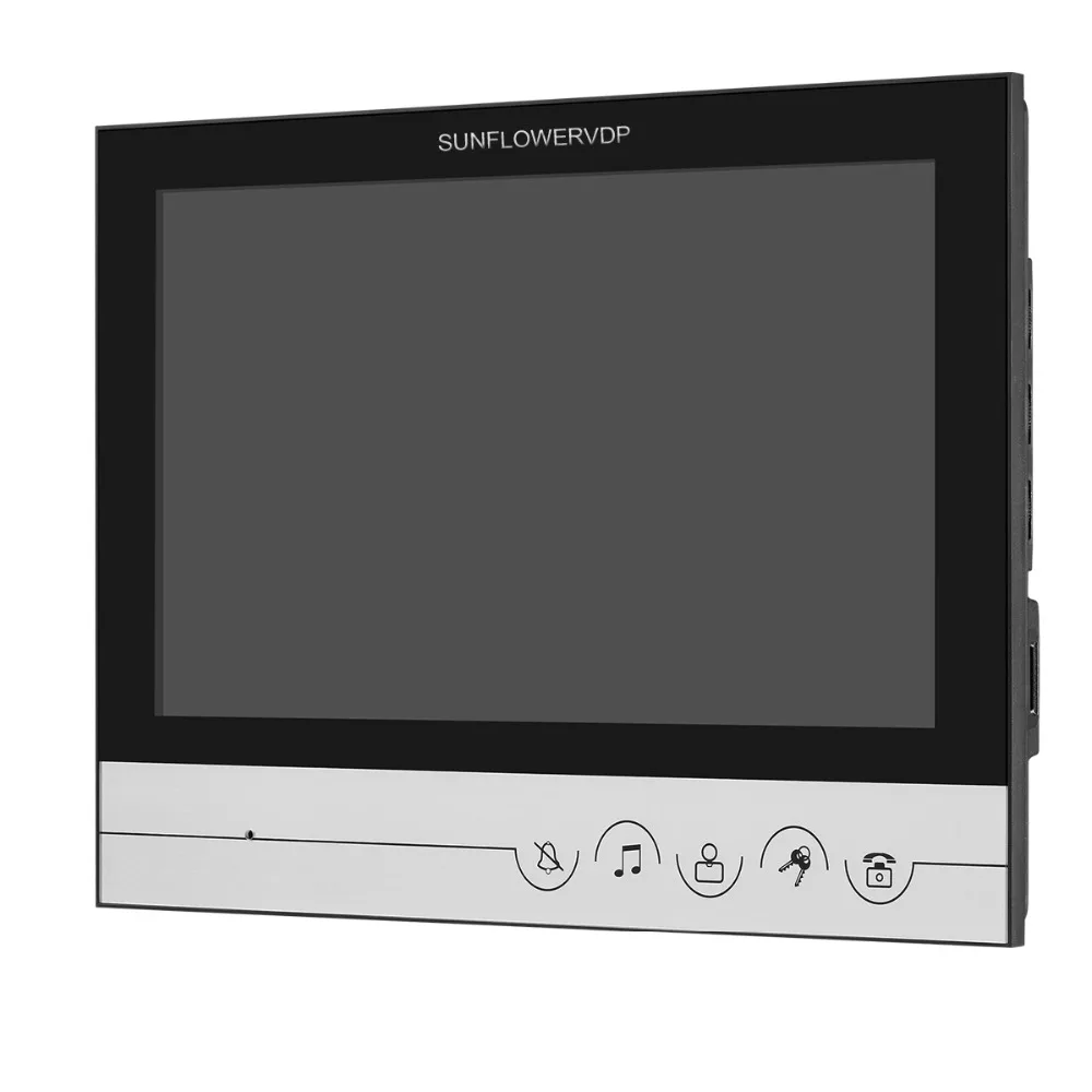 IP65 Водонепроницаемый телефон видео домофон Системы отпечатков пальцев Rfid