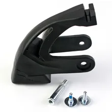 Бесплатно Грузовой валик роликовые коньки черного цвета с осями и винтами