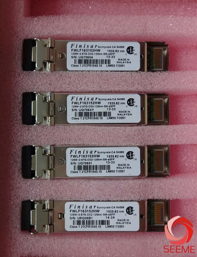 Finisar FWLF163152HW 125M-2.67G-120KM-ESFP-1535.82NM-DWDM