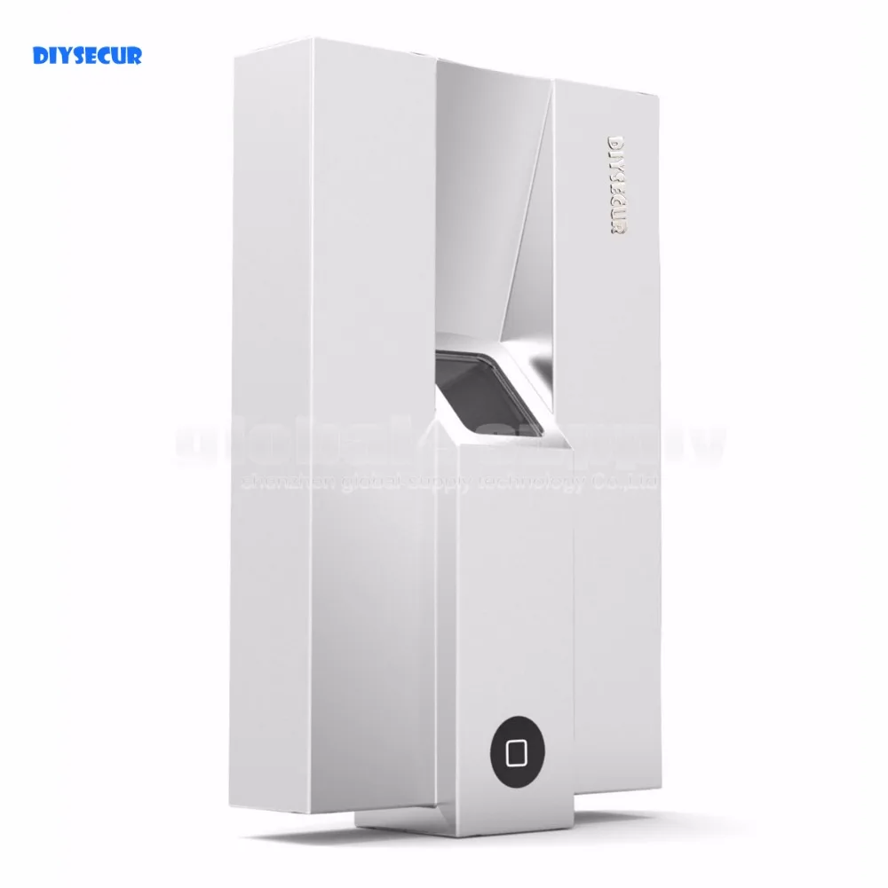 

DIYSECUR Metal Frame Fashion Safe Remote Control Biological Fingerprint Recognition Door Lock Access Controller Kit SF-01