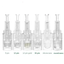 50pcs Screw Cartridge Replacement For Derma Pen Micro needle 9 pin / 12 pin / 36 pin / nano Micro Nano Needles Tattoo Needles
