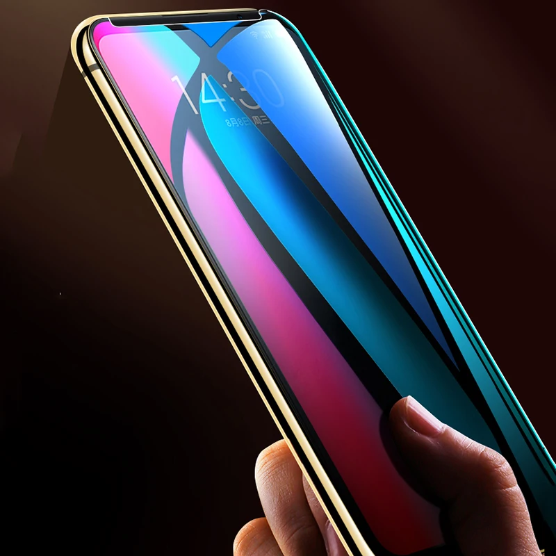 Микроданные для Meizu 16 16S 16X 9H анти шпионское закаленное стекло антибликовое
