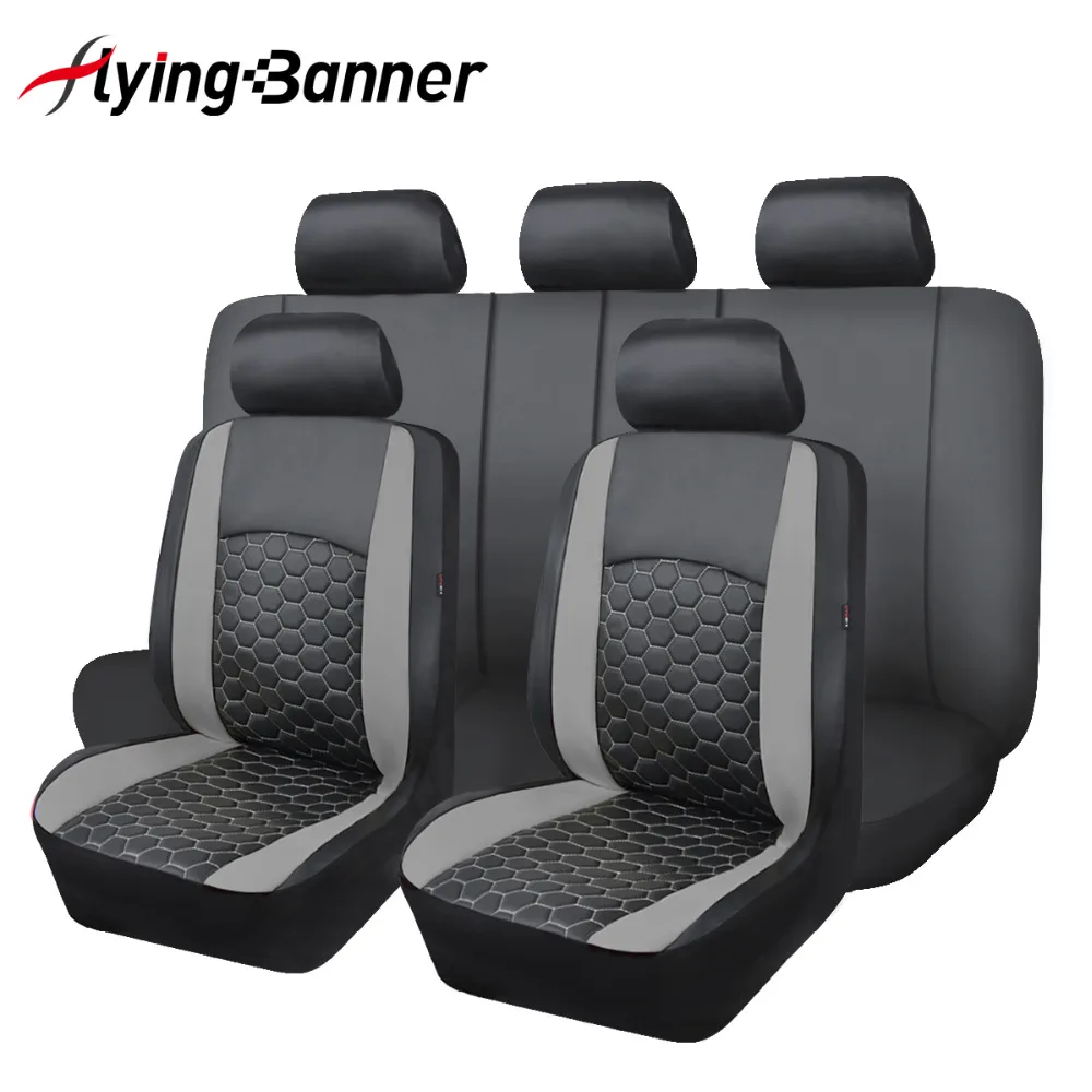 

New Arrivial PU Leather Auto Universal 5 Color Car Seat Covers Automobile Seat Cover For Most Cars