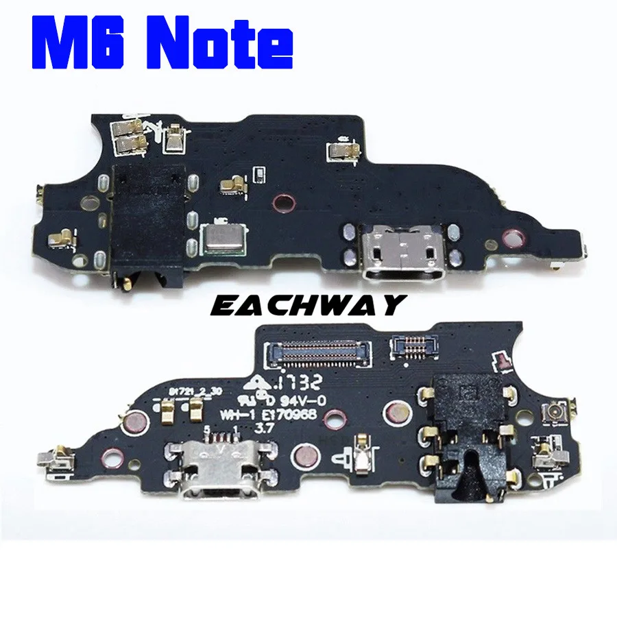 Meizu M1 M2 M3 M5 M6 Note U10 M3S Dock Port USB Charging Dock Charger Connector Plug Board Flex Cable Replacement Repair Parts (30)