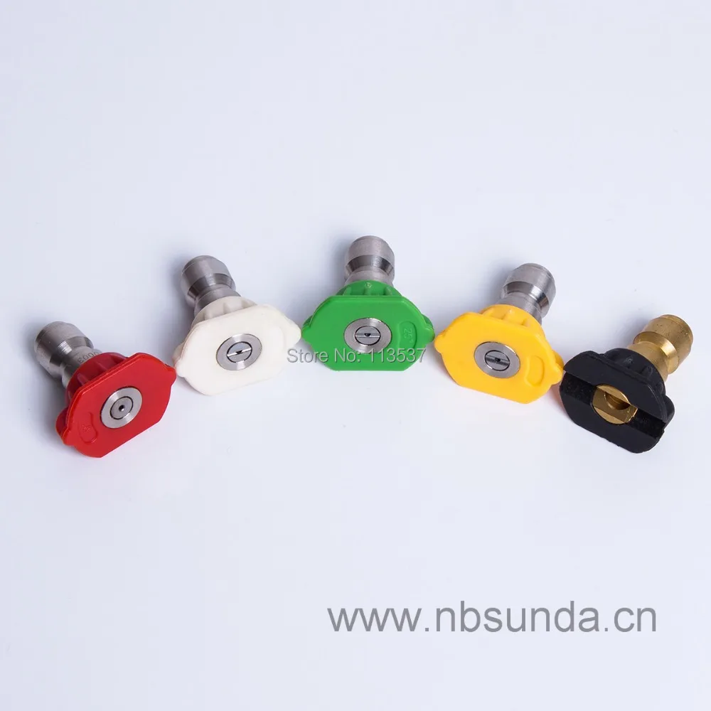 

(5pcs per set) Spray Tip Set, High pressure washer spray nozzle