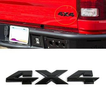 

Tailgate Badge Nameplate Sticker Car Black Part Practical For Dodge Ram 1500 4X4 Mopar Logo Accs Tool Replaces Latest