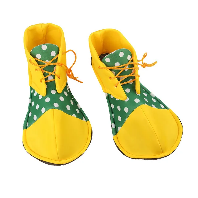 Funny Colorful Clown Shoes Children Adults Cosplay Clown Shoes Props ...