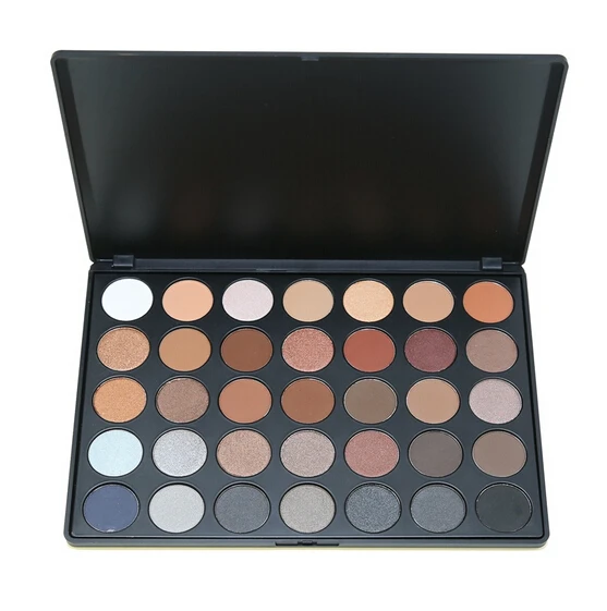 

Professional 35 Color Eyeshadow Palette Earth Warm Color Shimmer Matte Beauty Makeup Set Smoky Nude Eyeshadow E35#