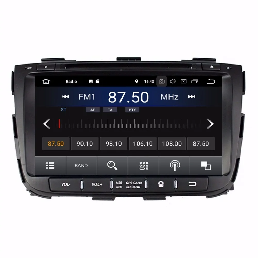 8 &quotAndroid 1 четырехъядерный автомобильный Радио DVD gps мультимедийный плеер для Kia