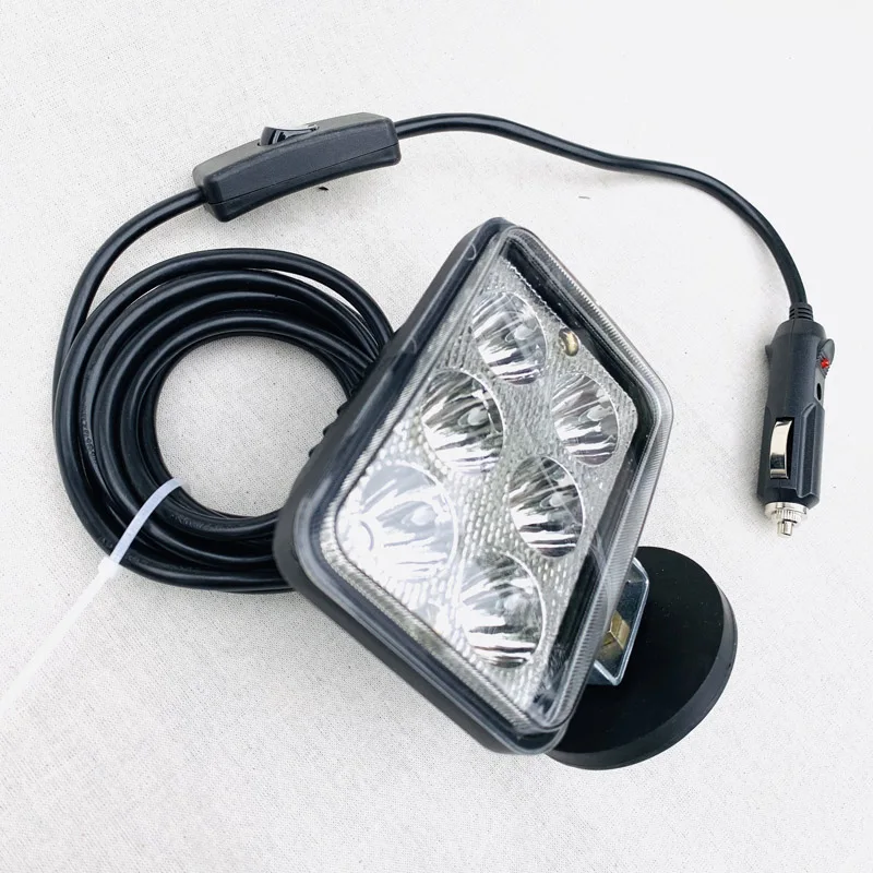 

1 Set car styling 12V/24V LED Outdoor Lantern Camping Lamp Light Portable Magnetic Spot Searchlight Emergency Rescue Boat light