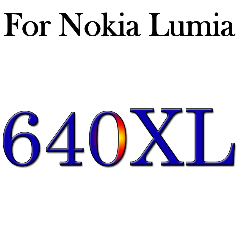 С уровнем твердости 9H закаленное Стекло Экран Защитная пленка для microsoft Nokia Lumia 430 435 625 630 635 950 550 540 820 730 530 535 640 930 чехол - Цвет: N640XL