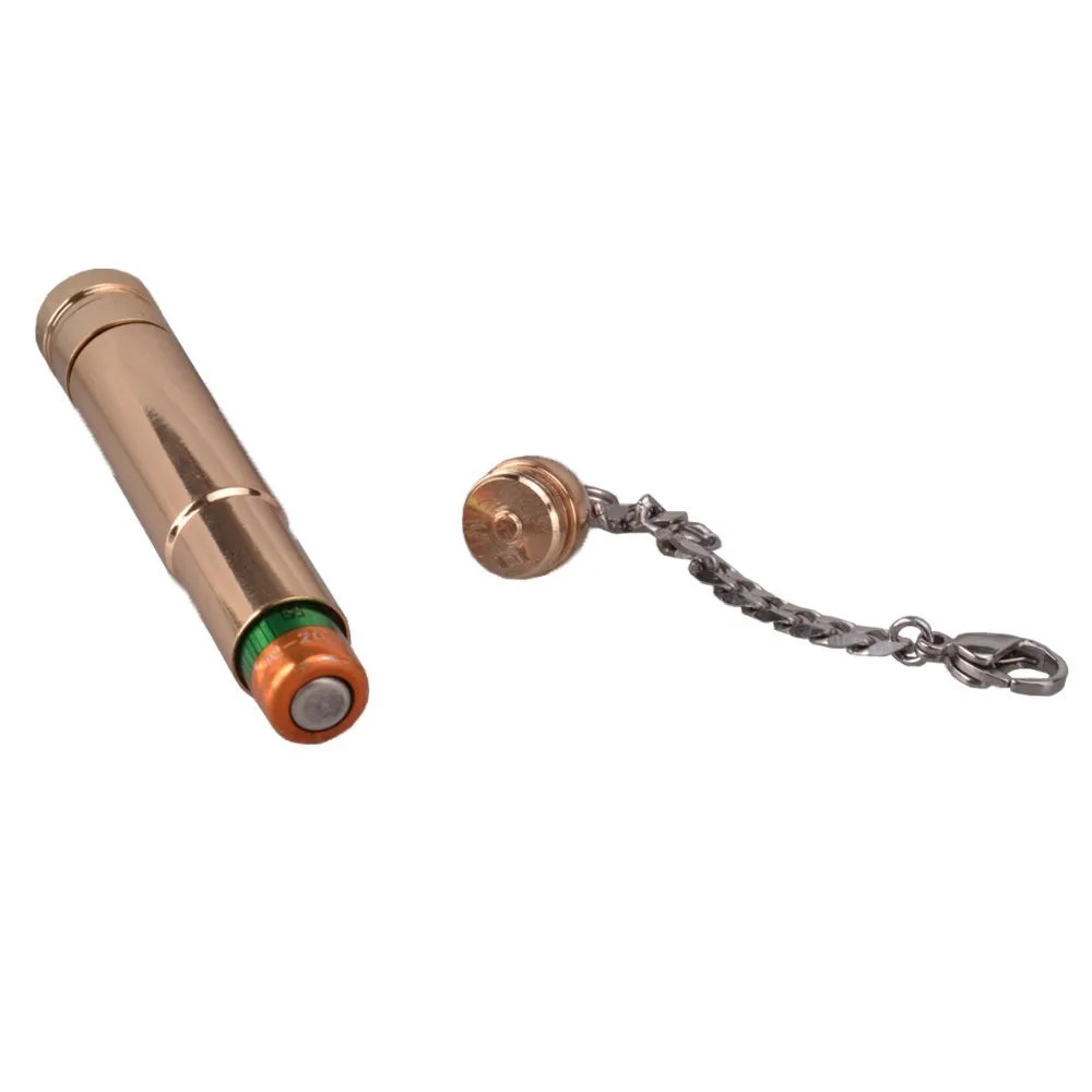 Новый Ультрафиолетовый светодиодный мини фонарик SingFire SF 364V 365 нм бронзовый (1
