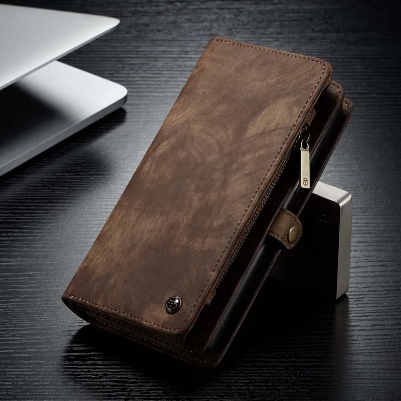 

Luxury Original Leather Multifunction Wallet Mobile Phone Case Flip Case Holder Coque For Samsung Galaxy A20 A30 Case KS0216