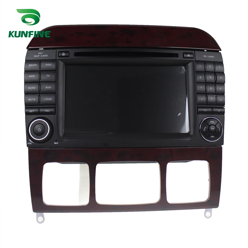 Best Octa Core 4GB RAM 64GB ROM Android 9.0 Car DVD GPS Multimedia Player Car Stereo for Benz S Class W220 S280 S420 S430 S320 S350 3