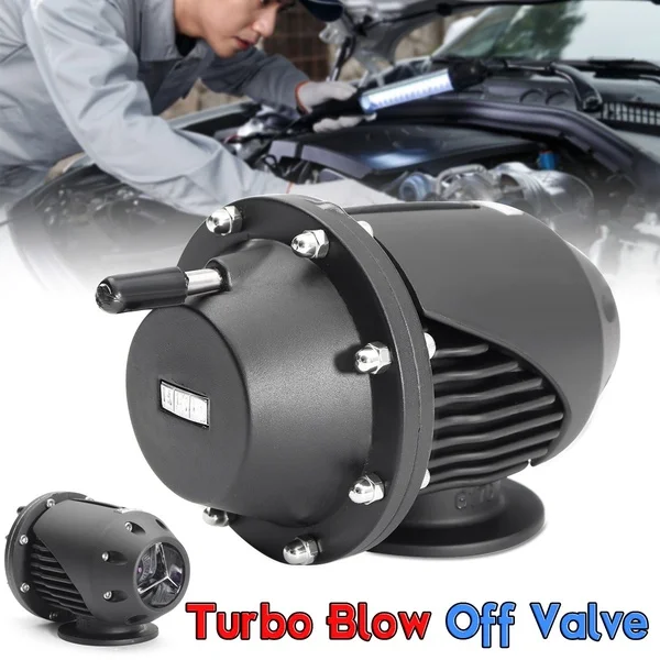 Универсальный BOV SQV 4 SSQV IV турбо выдувные клапаны JDM с 2,5 дюймовый переходный фланец(черный