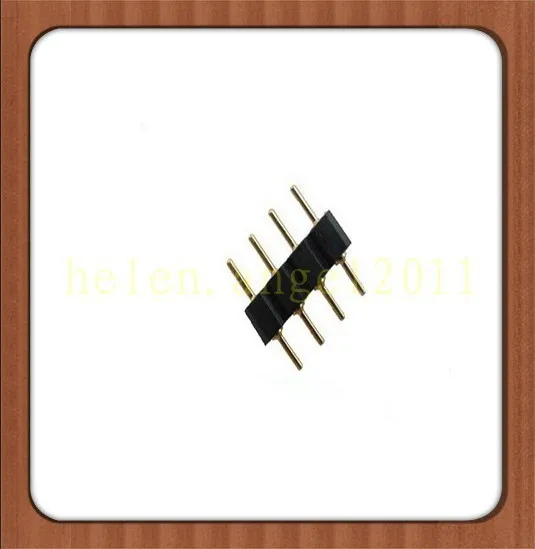 

Wholesale 1000 PCS Lot RGB Connector 4 Pin Plug Male For 3528 5050 RGB Strip