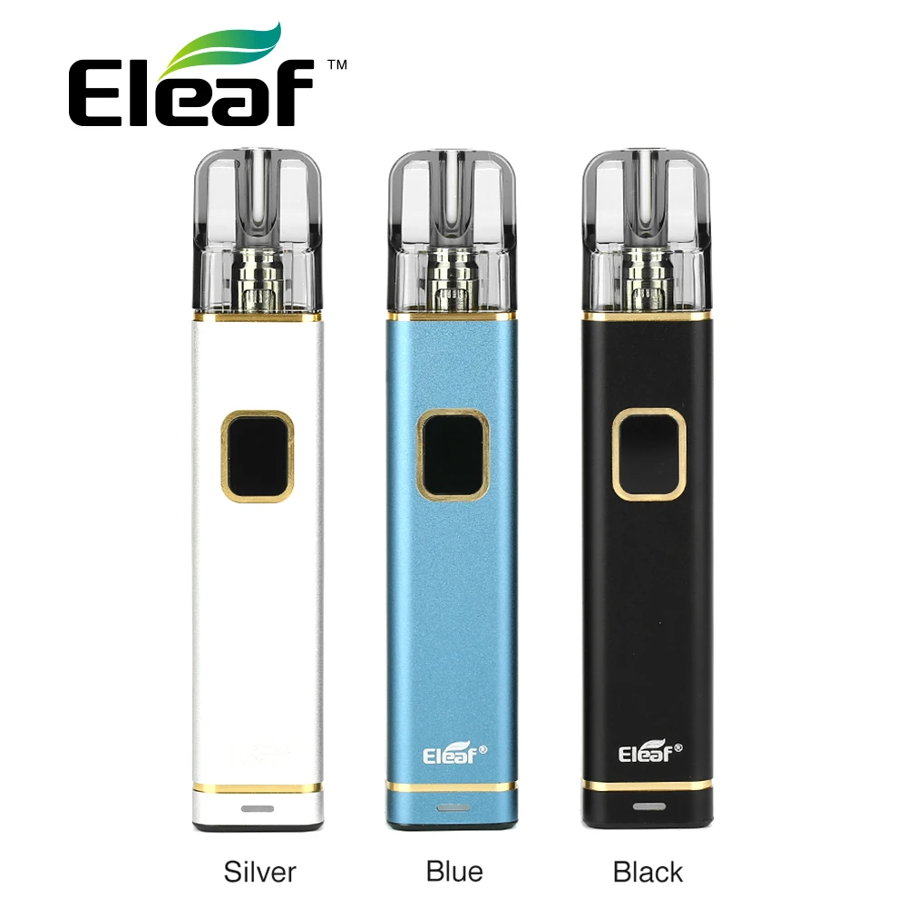 

Original Eleaf iTap Kit 2ml with 800mAh built-in battery 30W max GS Air S 1.6ohm Head/0.75ohm GS Air Coil E Cigarette