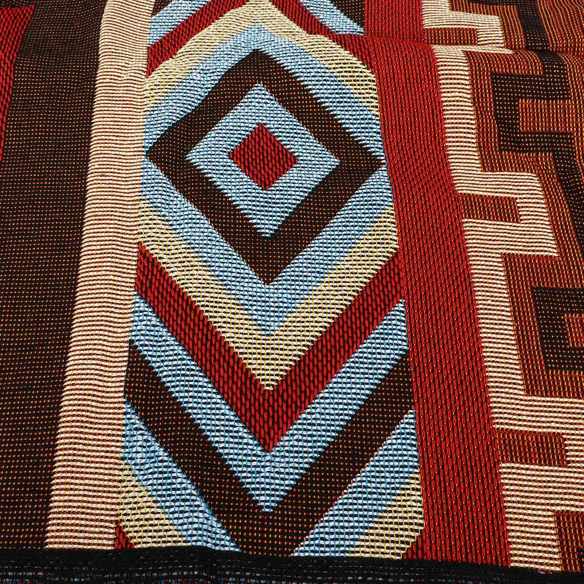 130x160 см домашний декор ацтекский коврик для полотенец Navajo, подвешенные на стену хлопковые коврики, Классические Тканые машинные моющиеся одеяла для пикника и дивана