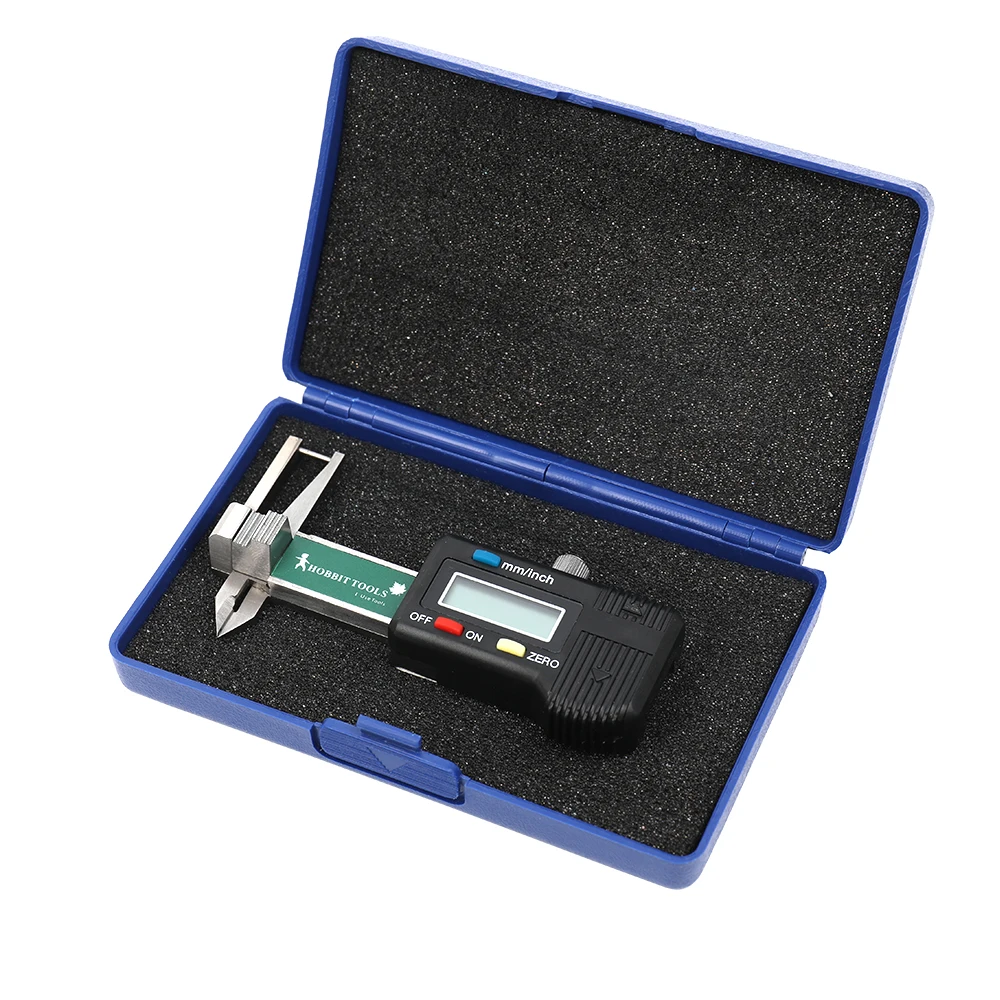 

High Precision 25mm Digital Minitype Caliper LCD Display Diamond Jewelry Thickness Gauge Measure Tool Ruler