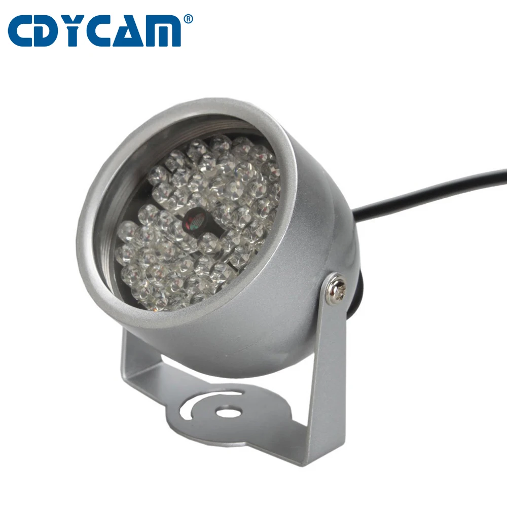 CDYCAM CCTV 48 Массив ИК светодиодный осветительный светильник инфракрасный открытый водонепроницаемый ночное видение для наблюдения камера использовать 12V2A мощность