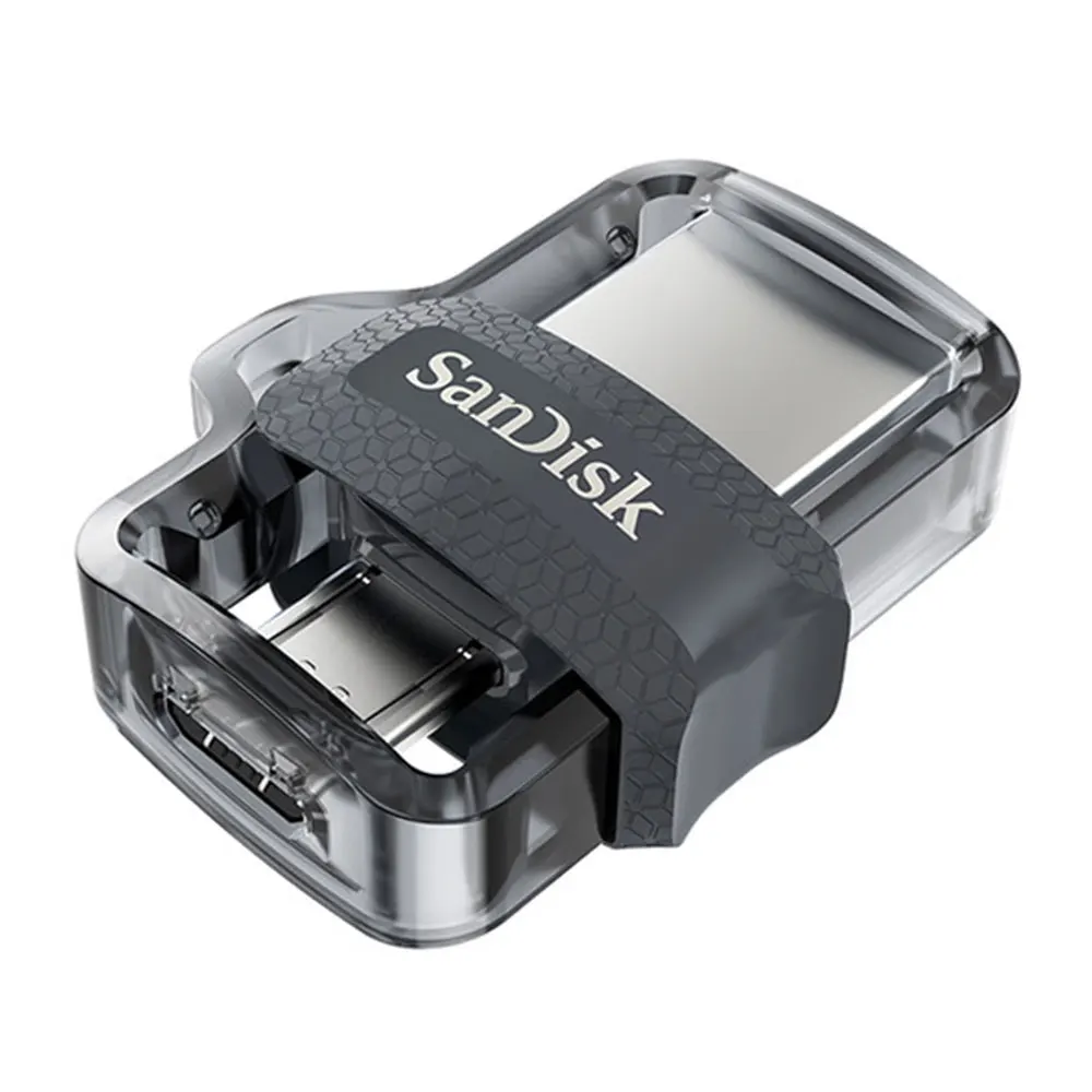 Sandisk OTG USB Flash 16 ГБ 32 ГБ 64 Гб 128 ГБ ультра двойной накопитель USB3.0 мини Флешка компьютер Cle USB sdd3 диск на ключ