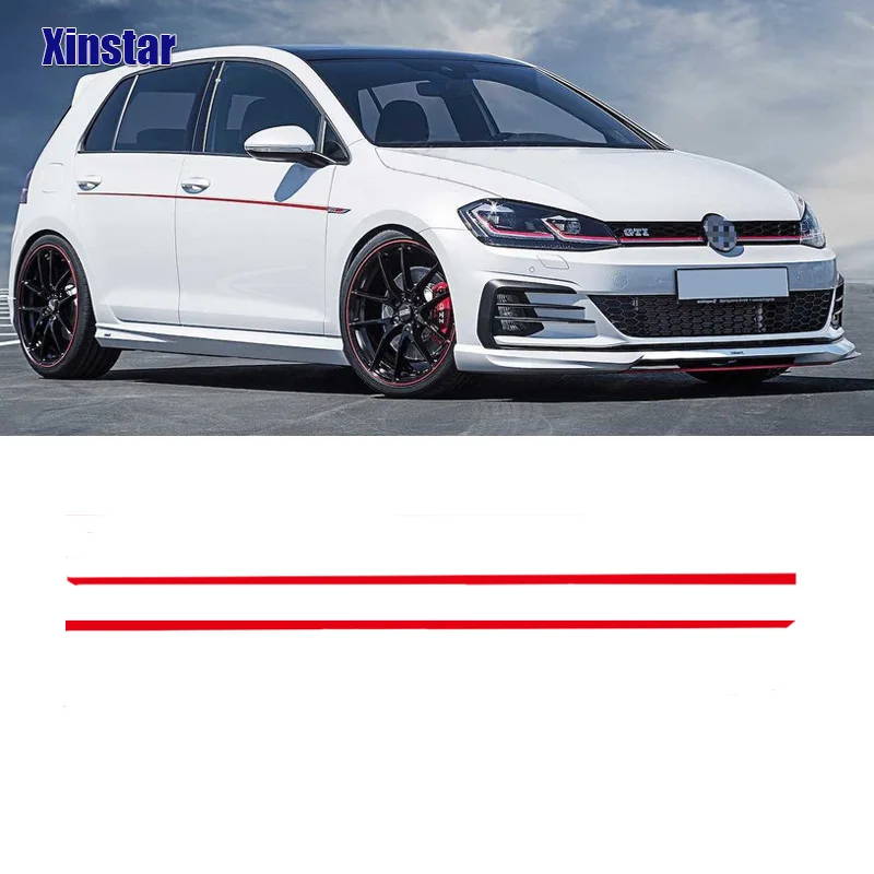 

Car body sticker for volkswagen golf5 golf6 golf7 mk5 mk6 mk7 golfr golf6r golf7r