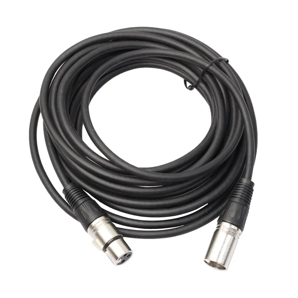 

High Quality 3 Pin XLR Microphone Cable Male To Female Balanced Patch Lead Mic OFC