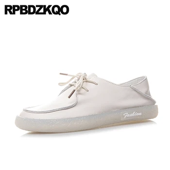 

Chinese Slippers Lace Up Comfortable Ladies 2019 Women White Designer Slip On Beautiful Flats Shoes Black Female Pink Round Toe