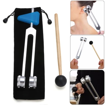 

OM 136.1Hz Aluminum Alloy Musical Tuning Fork Instrument Kit for Sound Healing Sound Vibration Therapy Medical Tools