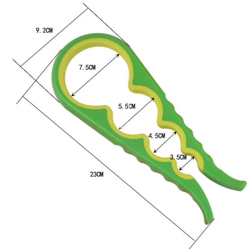 Открывалки с крышкой для банок 1 шт. противоскользящие 4 в 1 Аксессуары для приготовления пищи многофункциональная открывалка для банок открывалка для бутылок Кухонные гаджеты портативные