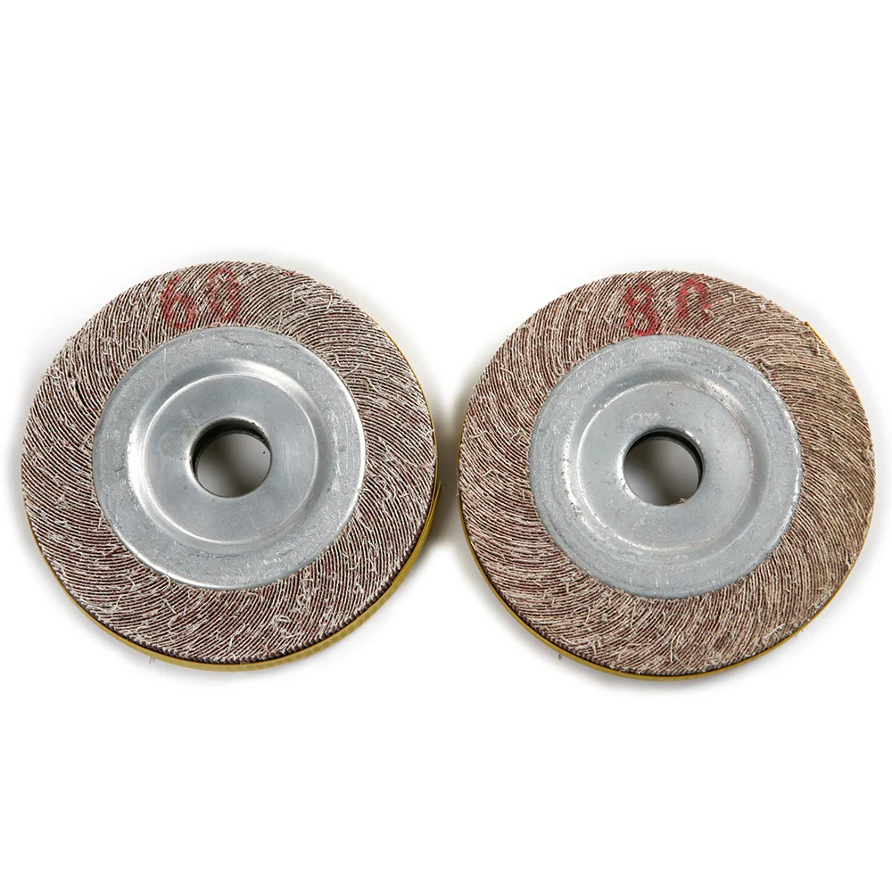 

1PC Grit 60# 80# Abrasive Flap Sanding Wheel Abrasive Tool Inner Diameter 25mm Polishing Wheel For Polishing & Grinding