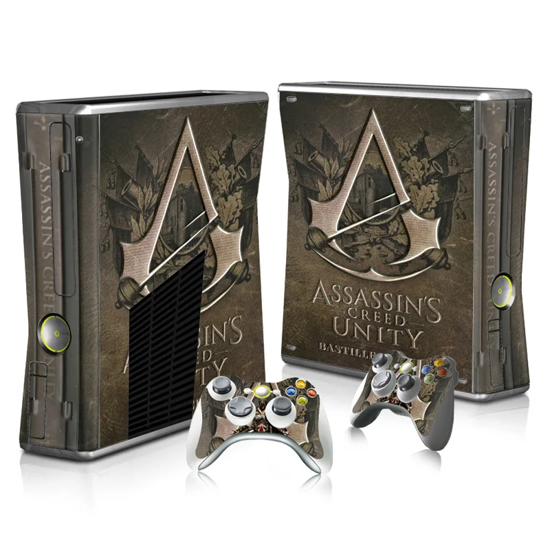 

Direct factory design games vinyl sticker for xbox 360 slim skin sticker TN-XB360 SLIM-3262