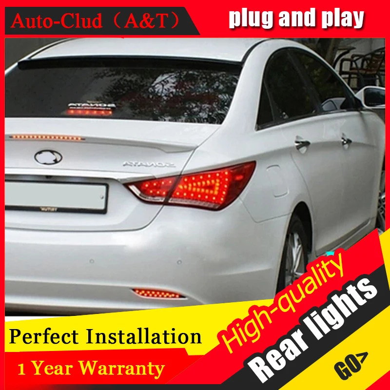 2011 2014 For Hyundai Sonata 8 taillights led car styling tail lamps