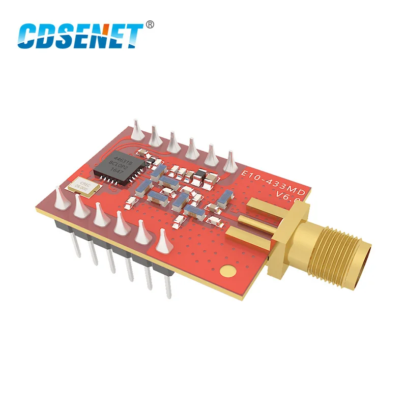 1 шт. 433 МГц SI4463 радиочастотный модуль E10 433MD SMA SPI iot беспроводной приемопередатчик
