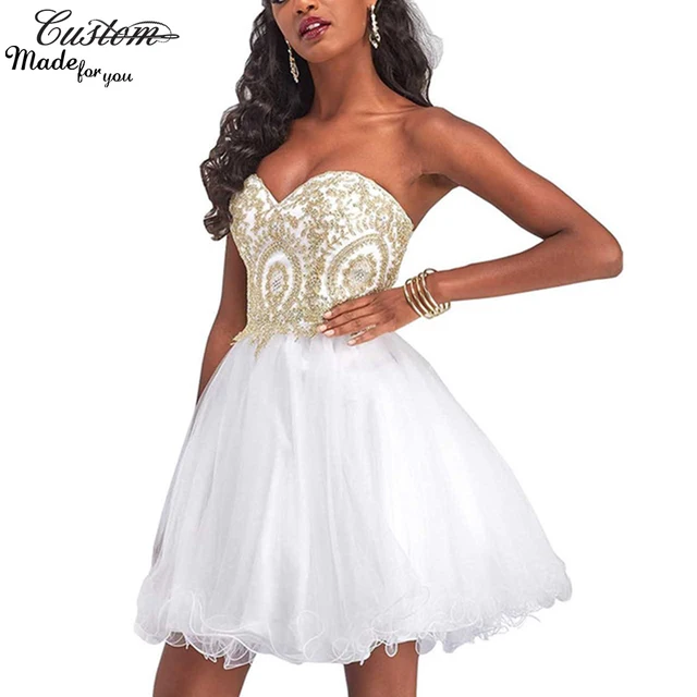 White Masquerade Dresses