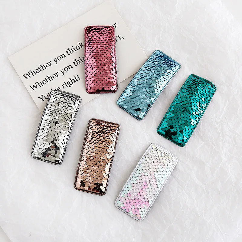 

Children Sequin Hair Clip Headdress Cute Baby Girls Hair Accessories Shiny Hairgrips Baby Hairpins Girls