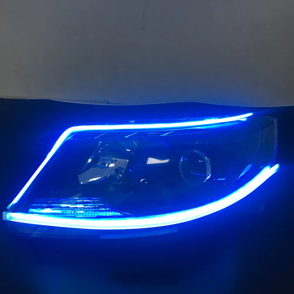 12V Дневной светильник светодиодный автомобильный DRL полоска головной дневные