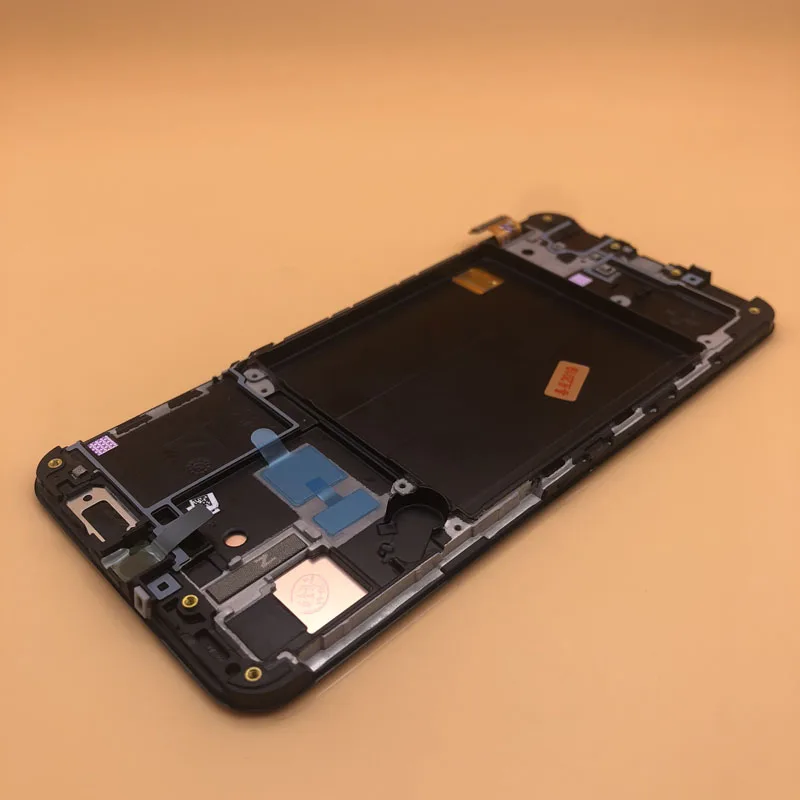 OEM 5 9 ''ЖК дисплей с рамкой для SAMSUNG Galaxy A40 A405 сенсорным экраном дигитайзер в