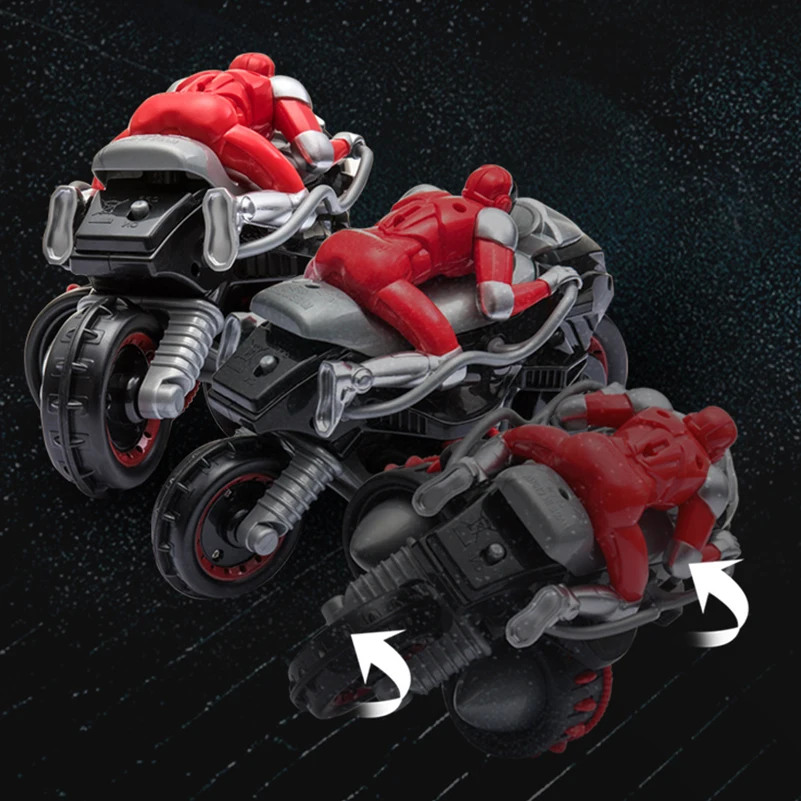 2,4G RC Мотоцикл высокая скорость дрейф ролл трюк RC мотоцикл модель игрушки пульт дистанционного управления мотор с подсветкой игрушка для детей подарок