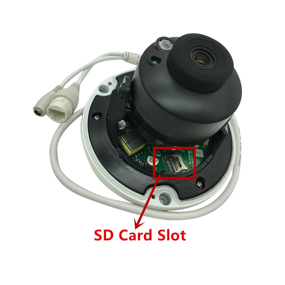 Dahua IPC HDBW4631R S 6MP IP камера IK10 IP67 IR30M Встроенная POE SD слот видеонаблюдения|6mp ip camera|ip