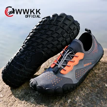 WWKK/Летняя обувь для воды мужские пляжные сандалии обувь для подводного плавания Мужская быстросохнущая река море носки для купания обувь для дайвинга