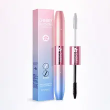 1 шт. многофункциональные длинные подкручивающие Макияж ресницы черные с двойной головкой водонепроницаемые подкручивающиеся ресницы волоконная тушь для ресниц инструменты для макияжа