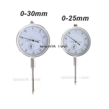 Micromètre de jauge à cadran de précision 0-25mm 0-30mm 0.01mm