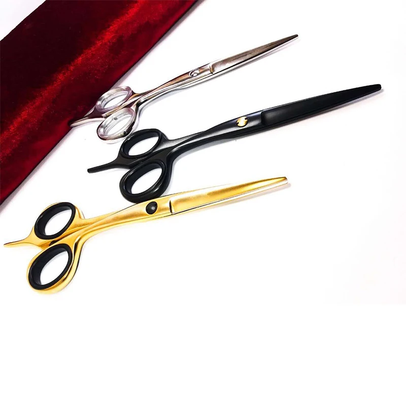 

M-10 Customized 6 Inches 3 colors Metal Hairdressing Beard Scissors