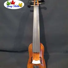 Ручной сделать в стиле барокко фантазии Pochette Скрипки 5 3/", отличный звук#10016