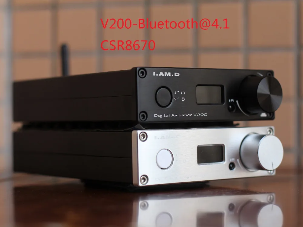 2019 I. A M.D V200BT Bluetooth@5.0 CSR8675 Поддержка APTX HD Full Digital Audio усилитель мощности 150 Вт * 2 USB XMOS U208 24Bit/192 кГц 2019 I. A M.D V200BT Bluetooth@5.0 CSR8675 Поддержка APTX HD Full Digital Audio усилитель мощности 150 Вт * 2 USB XMOS U208 24Bit/192 кГц